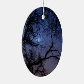 Halloween Design mit Spooky Tree and Moon Keramik Ornament (Rechts)