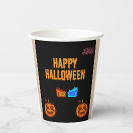 Halloween Design Pappbecher