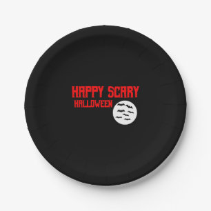 Halloween Design Pappteller