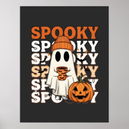 Halloween-Design Poster