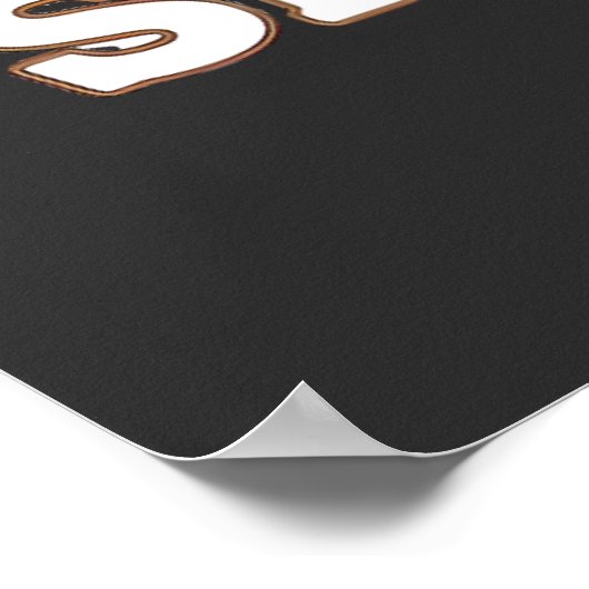 Halloween-Design Poster (Ecke)