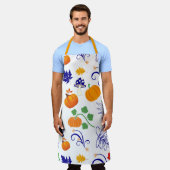 Halloween Design Schürze (Getragen)