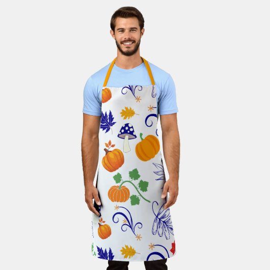 Halloween Design Schürze (Getragen)