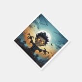 Halloween Design Serviette (Ecke)