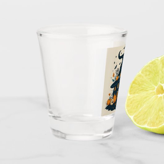 Halloween Design Shooting Glas (Links)