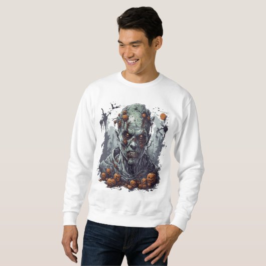 Halloween Design Sweatshirt (Vorne ganz)