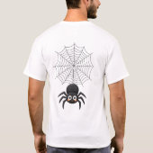 Halloween-Design T-Shirt (Rückseite)