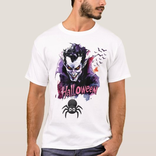 Halloween-Design T-Shirt (Vorderseite)
