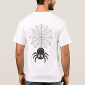 Halloween-Design T-Shirt (Rückseite)
