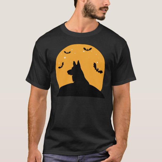 Halloween Design T-Shirt (Vorderseite)