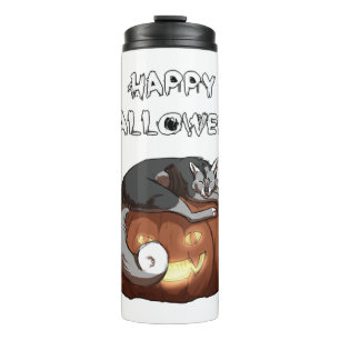 Halloween Design Thermosbecher