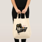 Halloween Design Tote Bag Tragetasche (Vorderseite (Produkt))