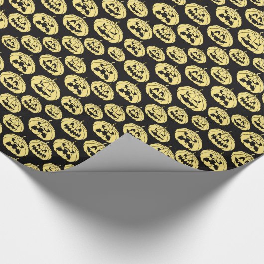 Halloween Design Wrapping Paper Geschenkpapier (Ecke)