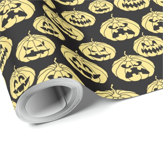 Halloween Design Wrapping Paper Geschenkpapier (Rolleneckpunkt)
