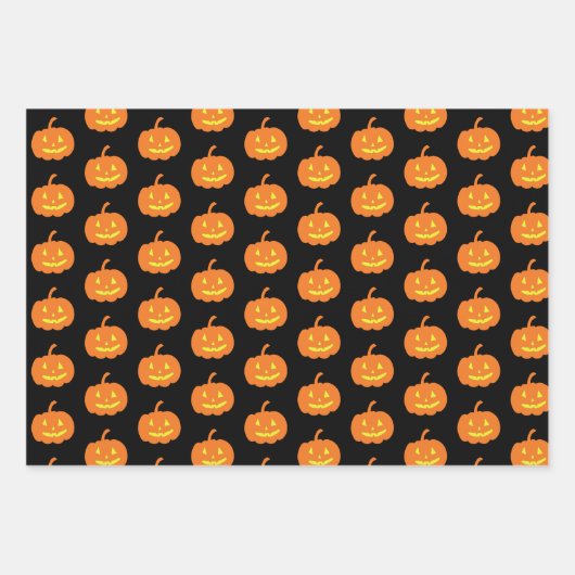 Halloween Design Wrapping Paper-Sets Geschenkpapier Set (Vorderseite 2)