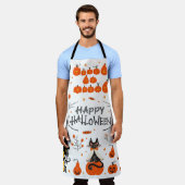 Halloween Designelemente. Halloween-Cliparts mit Schürze (Getragen)
