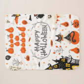 Halloween Designelemente. Halloween-Cliparts mit Sherpadecke (Vorderseite (Horizontal))