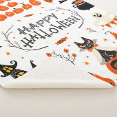 Halloween Designelemente. Halloween-Cliparts mit Sherpadecke (3/4)