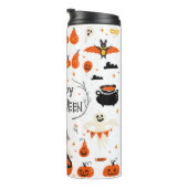 Halloween Designelemente. Halloween-Cliparts mit Thermosbecher (Nach rechts gedreht)