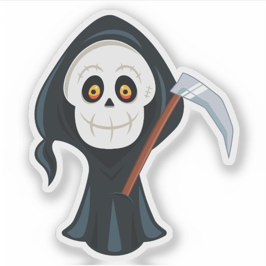 Halloween-Designs Aufkleber (Vorderseite)