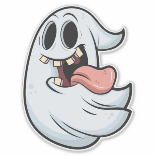 Halloween-Designs Aufkleber (Vorderseite)