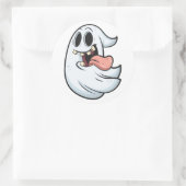 Halloween-Designs Runder Aufkleber (Tasche)