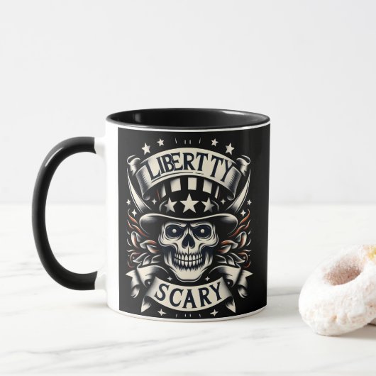 Halloween-Designs Tasse (Mit Donut)