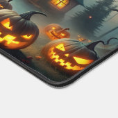 Halloween Desk Mat - Niedliche Geister, Pumpkins Schreibtischunterlage (Ecke)