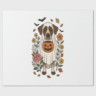 Halloween Deutscher Kurzhaariger Vorstehhund Geschenkpapier
