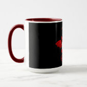 Halloween Devil Gnome Tasse (Links)