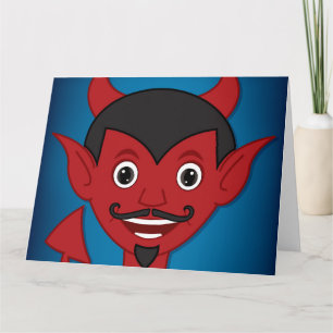 Halloween Devil Karte