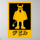 Halloween Devil Poster (Vorne)