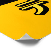 Halloween Devil Poster (Ecke)