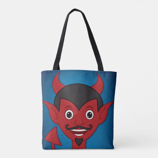 Halloween Devil Tasche (Rückseite)