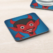 Halloween Devil Untersetzer (Linke Seite)