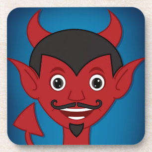 Halloween Devil Untersetzer