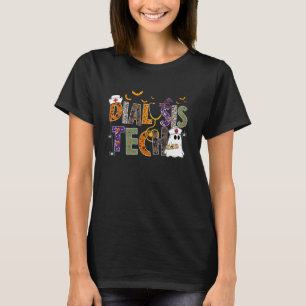 Halloween Dialyse Tech Pflege Süße Krankenschweste T-Shirt