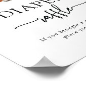 Halloween Diaper Raffle Poster (Ecke)