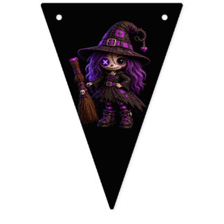 Halloween - Die Bande der kleinen Monster Wimpelkette
