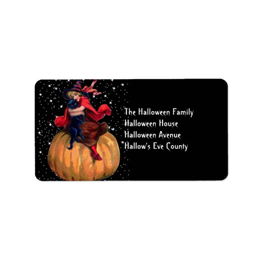 Halloween: Die letzte Grenze Adressaufkleber (Vorne)