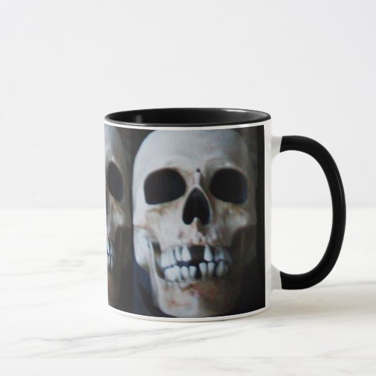 HALLOWEEN, DIE SCHÄDEL-Tasse Tasse (Rechts)