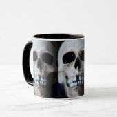HALLOWEEN, DIE SCHÄDEL-Tasse Tasse (Vorderseite Links)