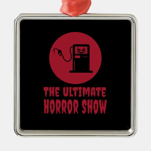 Halloween - Die ultimative Horror-Show auf der Tan Ornament Aus Metall (Vorne)