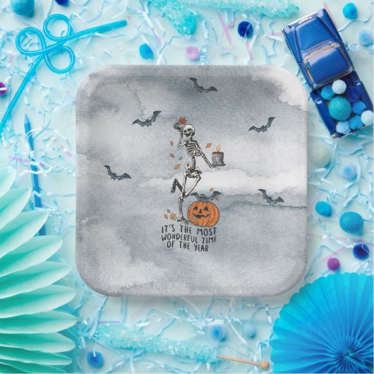 Halloween - Die wunderbarste Zeit des Jahres Pappteller (Party)