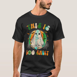 Halloween Dies ist Boo Sheet Ghost Retro T SH T-Shirt