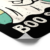Halloween Dies ist ein Boo-Blatt Poster (Ecke)