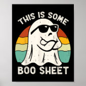 Halloween Dies ist ein Boo-Blatt Poster (Vorne)