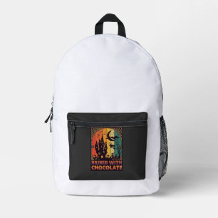 Halloween Diese Hexe kann bestochen werden Schokol Bedruckter Rucksack