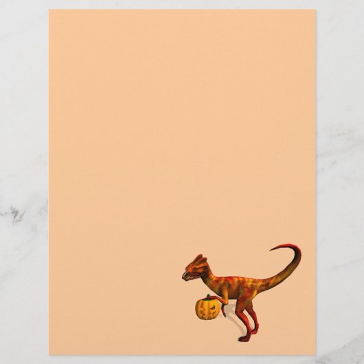 Halloween Dilophosaurus (Vorderseite)