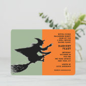 Halloween Dinner Party Einladung (Stehend Vorderseite)